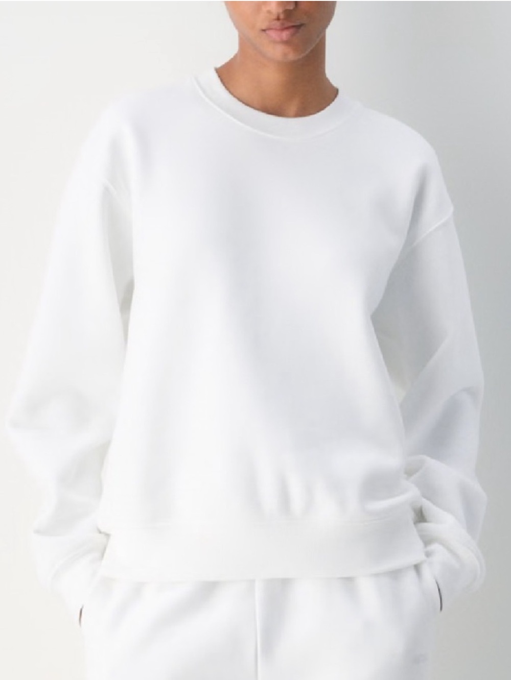 Aritzia - Cozy Sweatfleece Perfect Crew Sweatshirt
